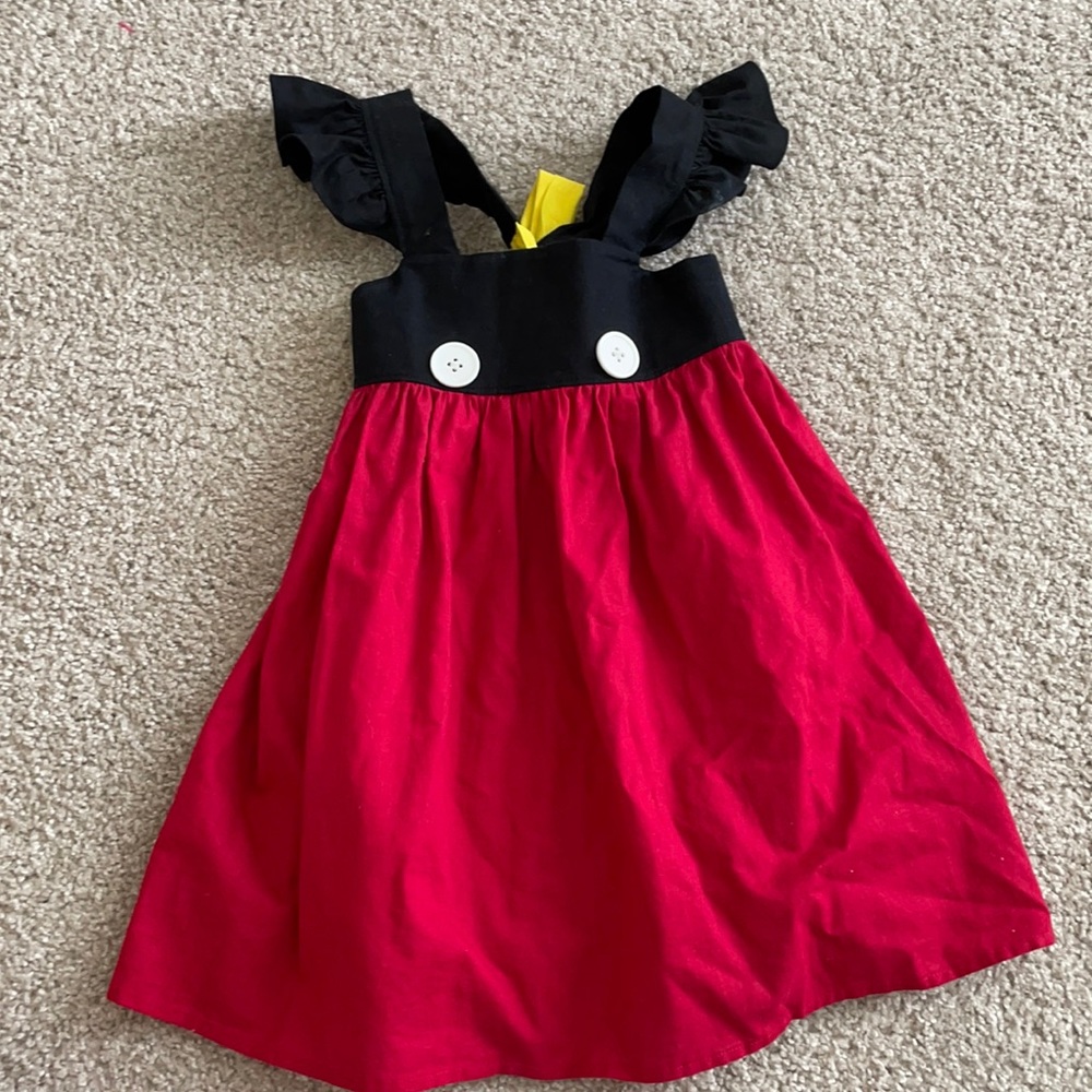 Disney MICKEY MOUSE inspired dress